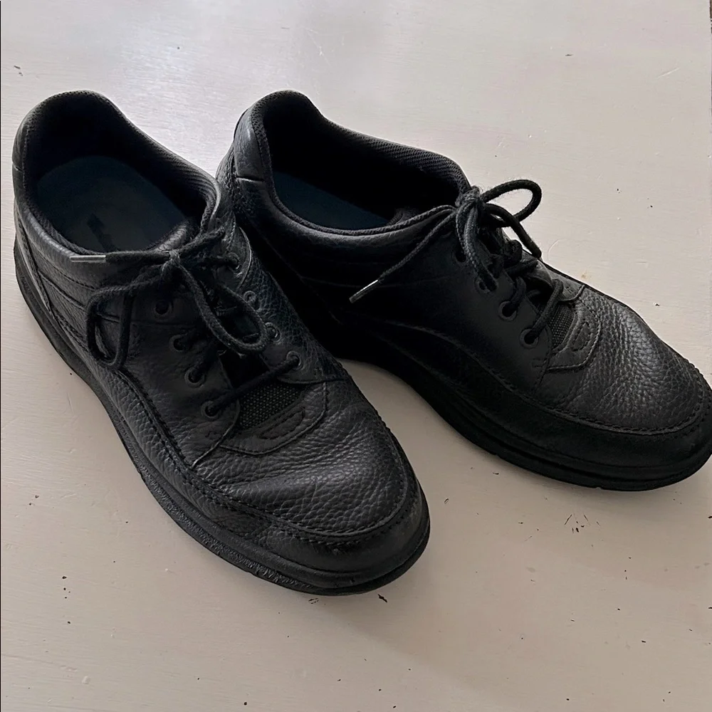 ROCKPORT Men's 11.5 World Tour Classic ProWalker Sneaker Work Pebble Leather
